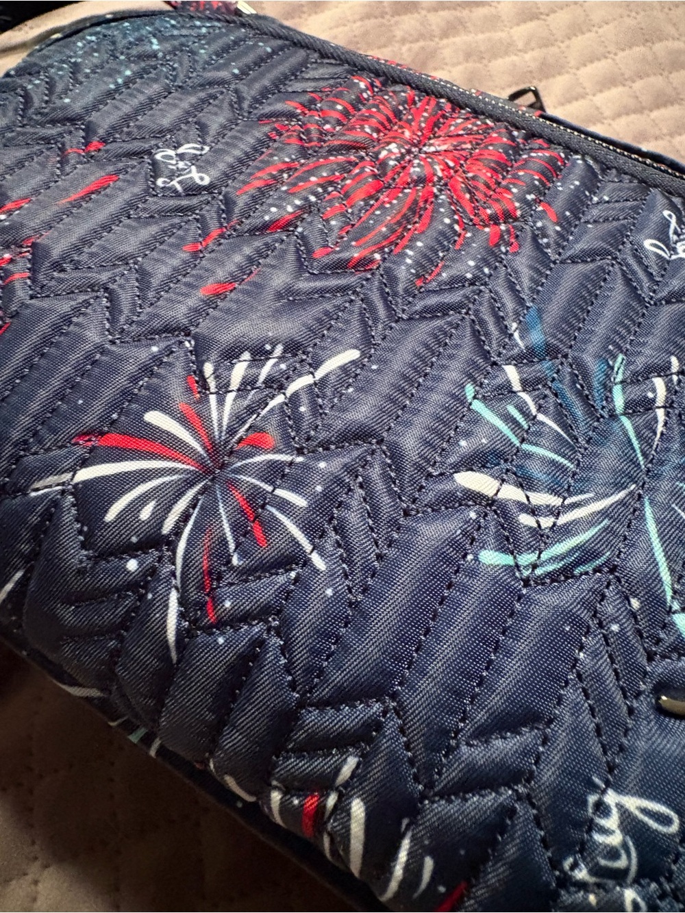 Lug Mini Ranger Firework Navy 4th of July purse patriotic bag red white blue - Picture 8 of 8